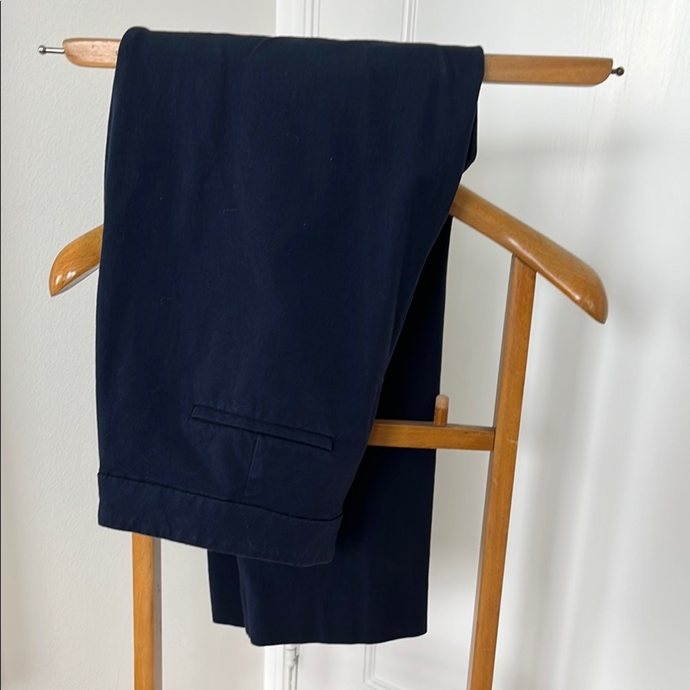 J. Crew Kate Straight Leg Pants in navy